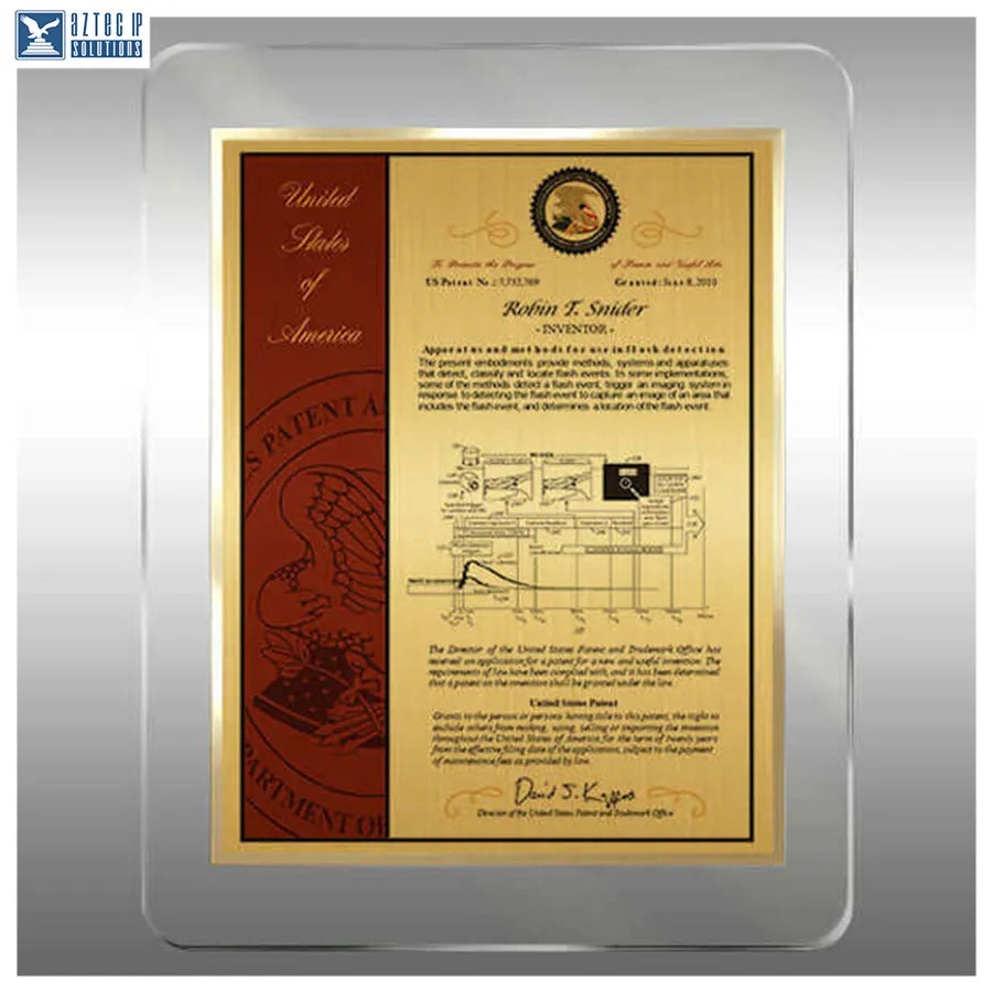 Layout 5 | 10 Millions Patent - gold silver HD plate