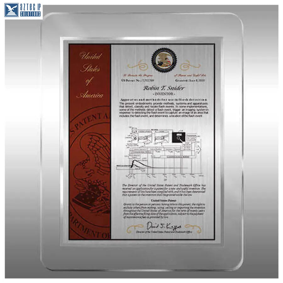 Layout 5 | 10 Millions Patent - gold silver HD plate