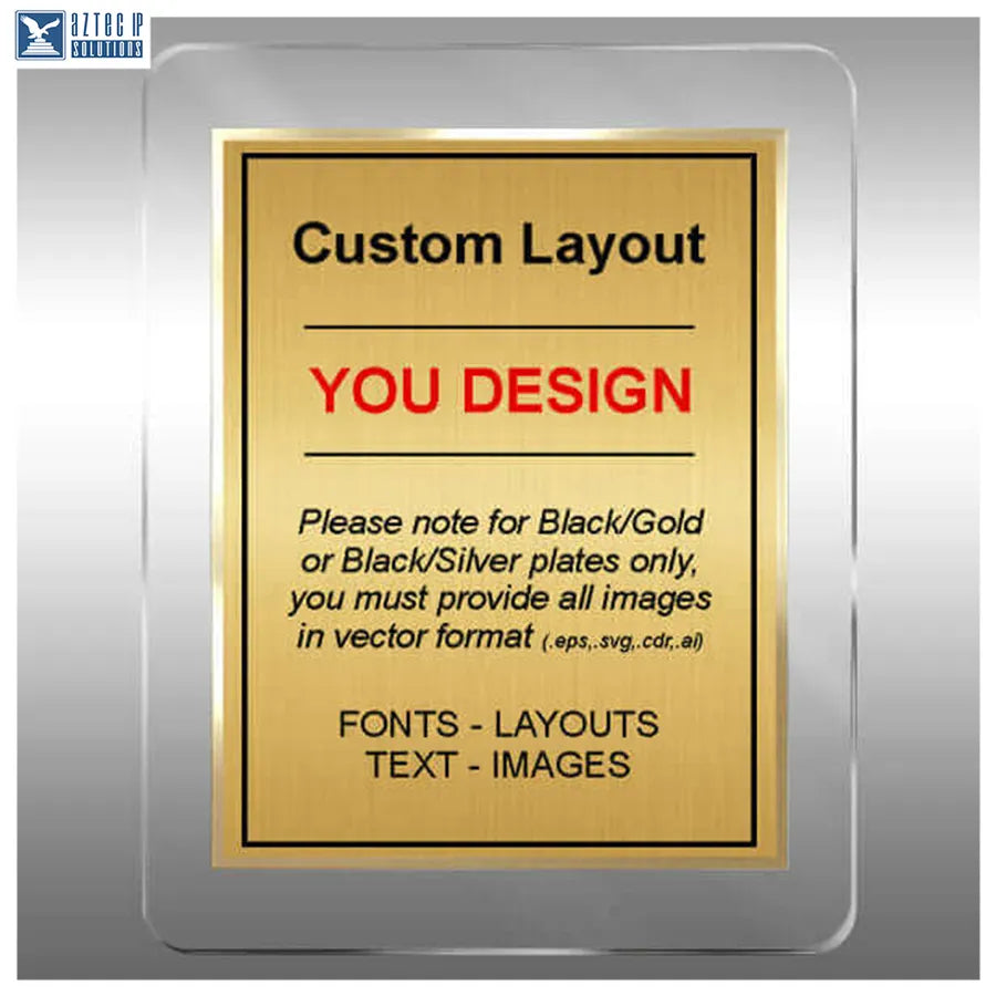 Layout 6 | Custom Layout - Lucite® board patent wall