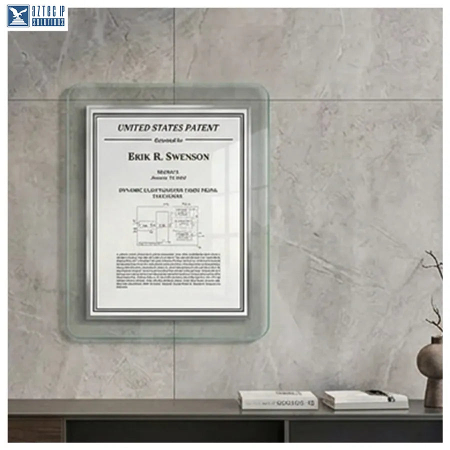 Modern Office Patent Wall