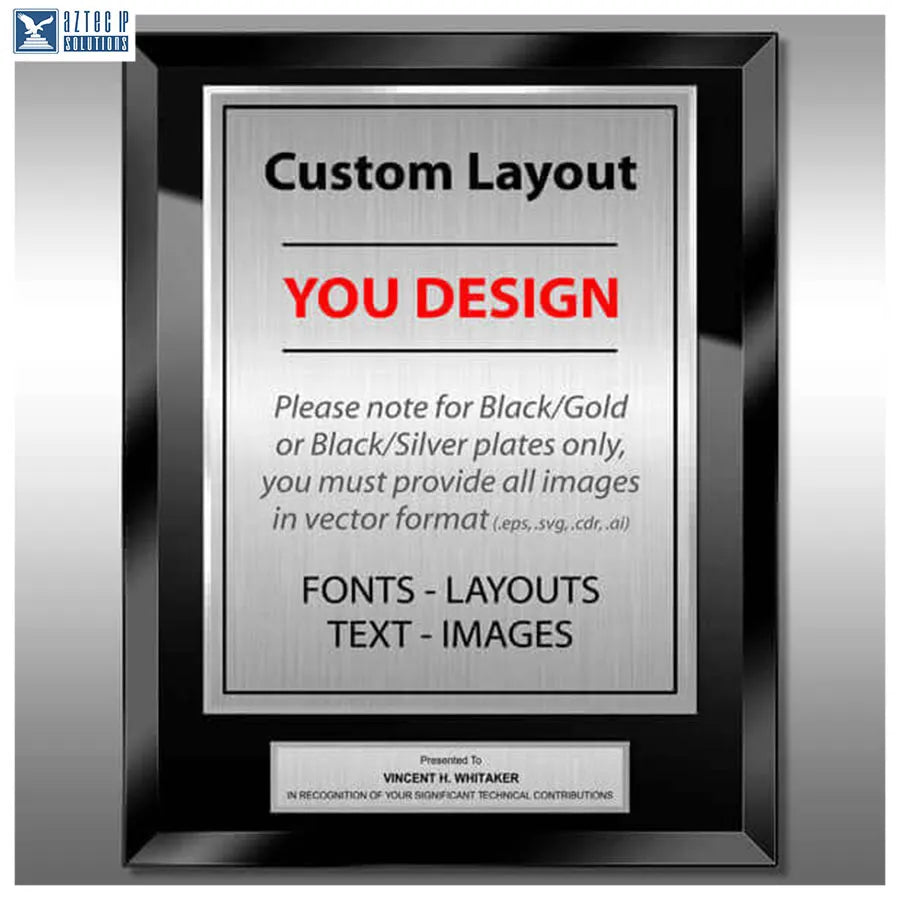 Layout 5 | Custom Layout - customizable presentation plate