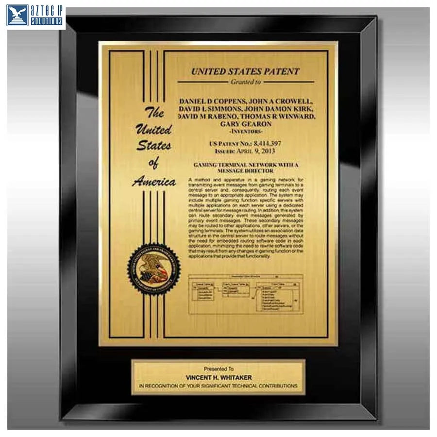 Layout 2 | Patent Certificate - inventor recognition