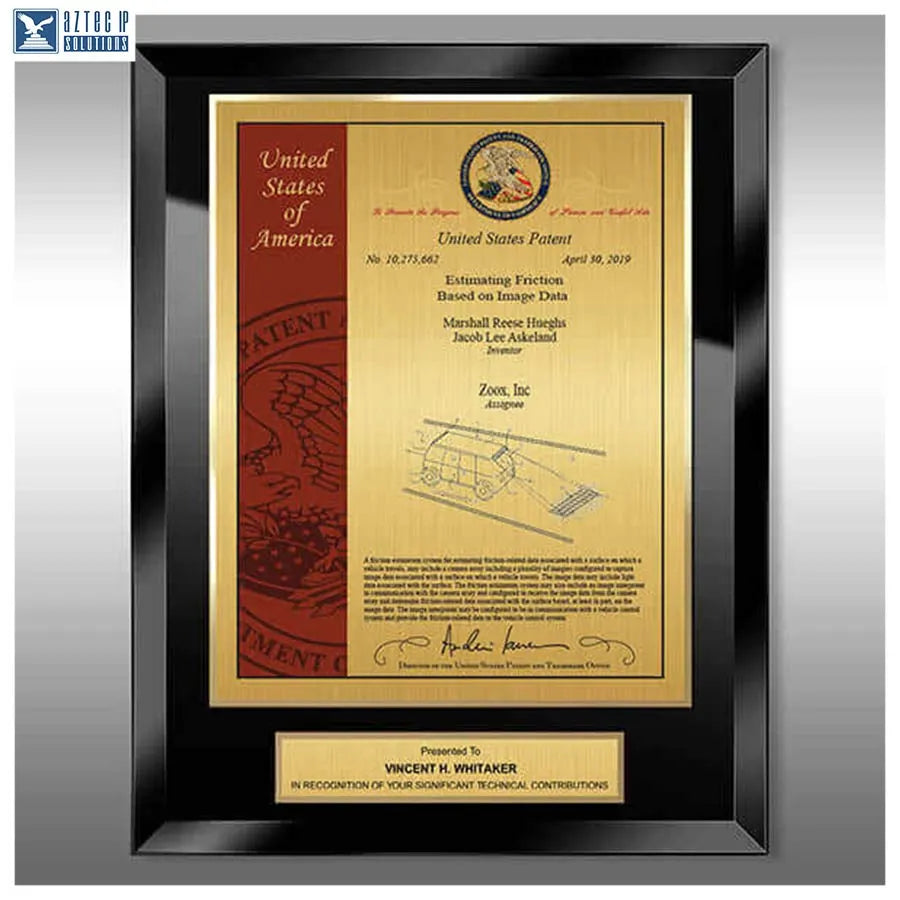 Layout 4 | 10th Million Patent - black glass plaque