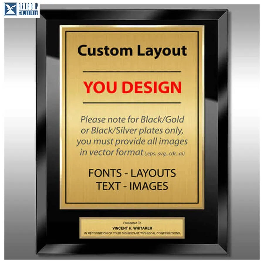 Layout 5 | Custom Layout - customizable presentation plate