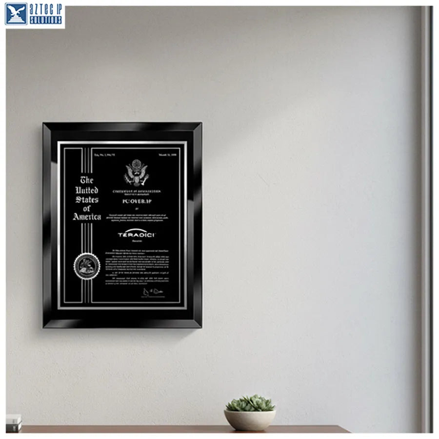 Black glass trademark