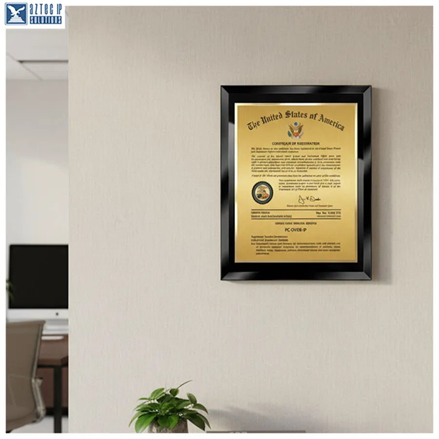 Glass Trademark Plaques