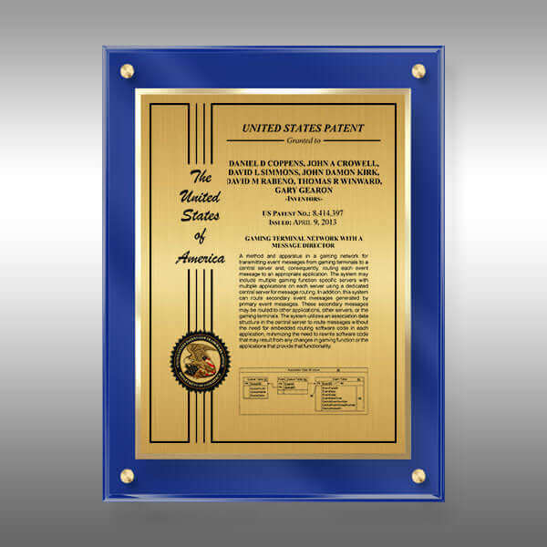 BL1-EZG12 Gold Layout 2 Certificate