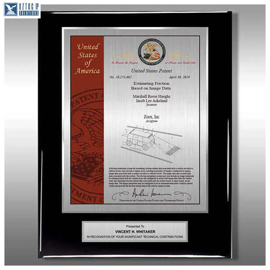 Layout 4 | 10th Mil Patent - Black piano wood plaque