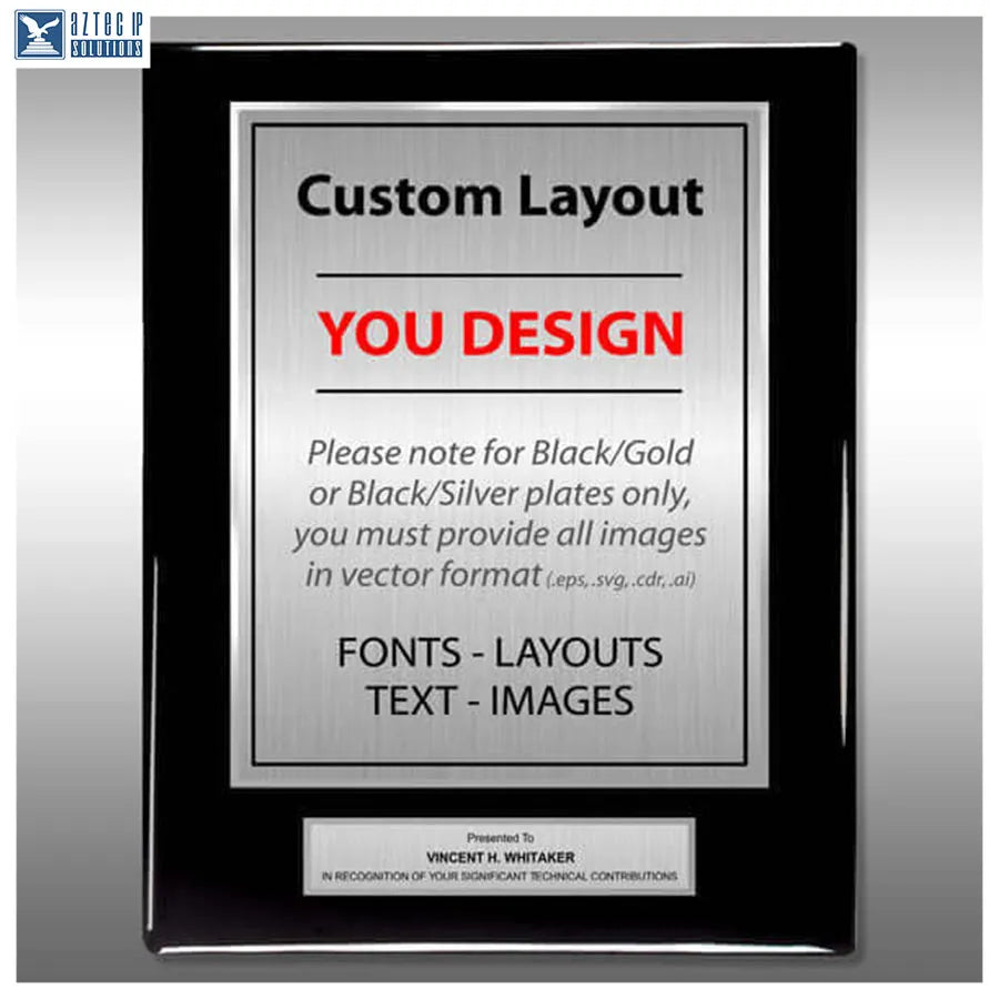 Layout 5 | Custom - Custom engraved award