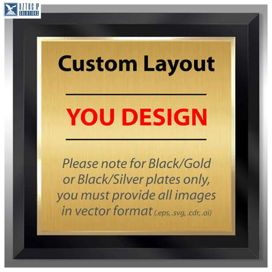 Layout 2 | Custom Layout - gold HD plate