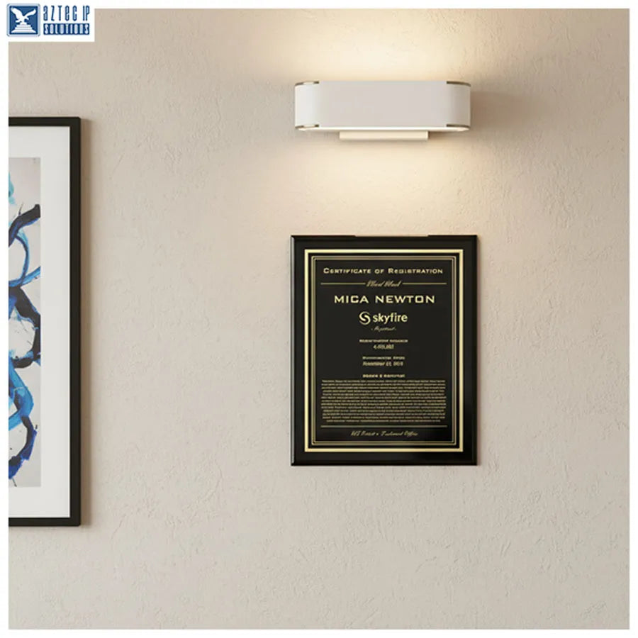Wood Trademark Plaques