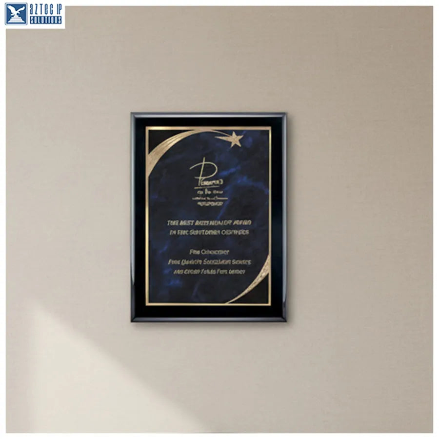 Elegant award for professionals