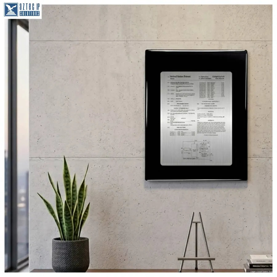 Patent plaque