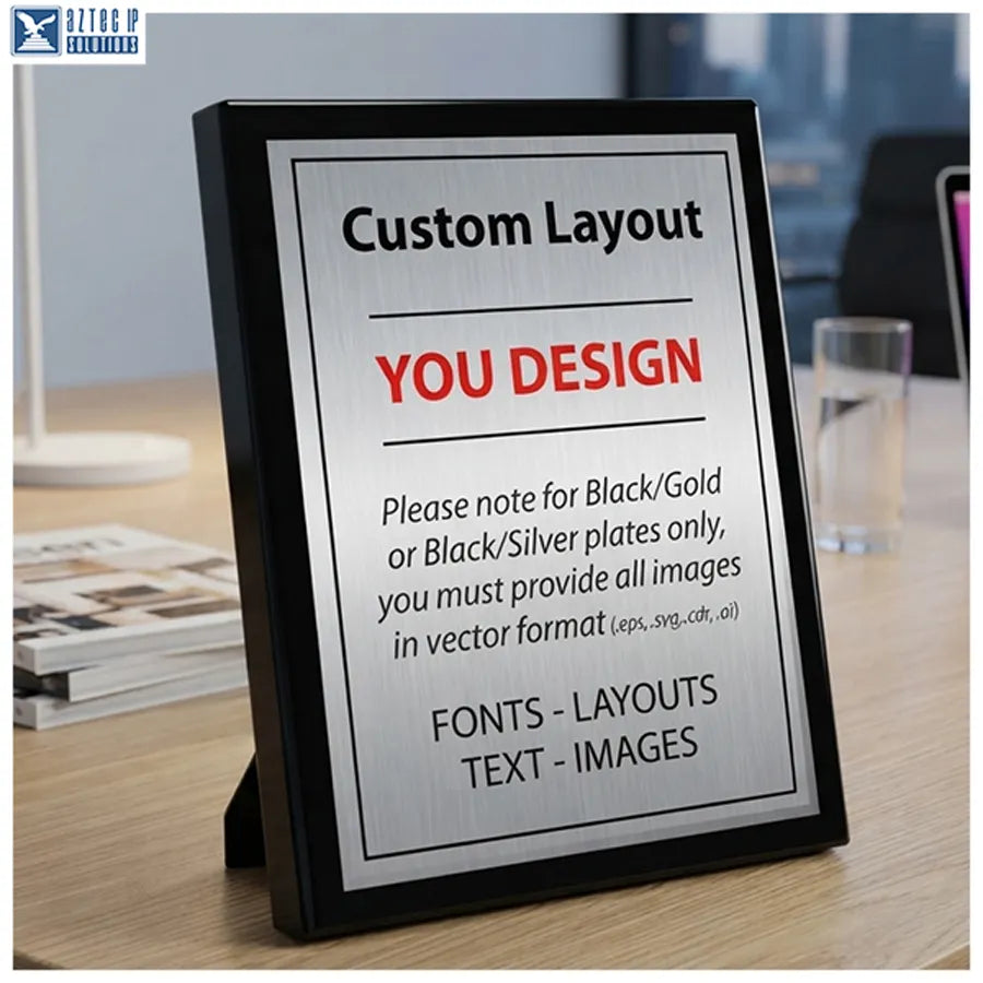 custom patent plaque
