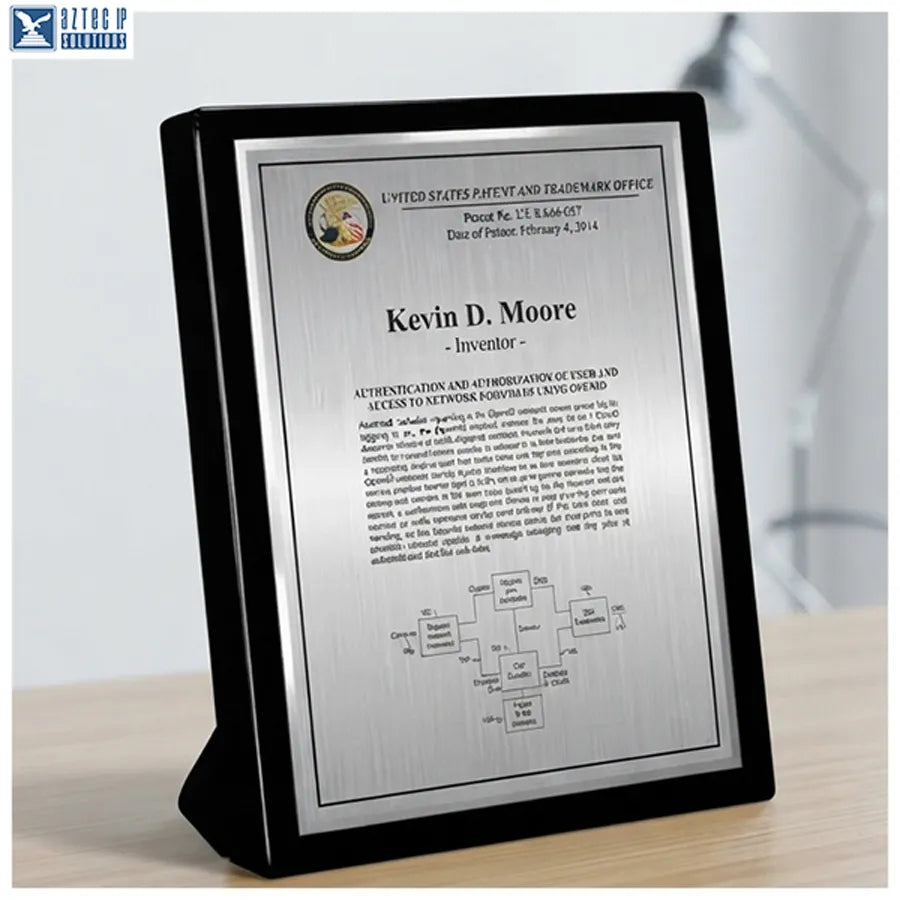 patent display plaque
