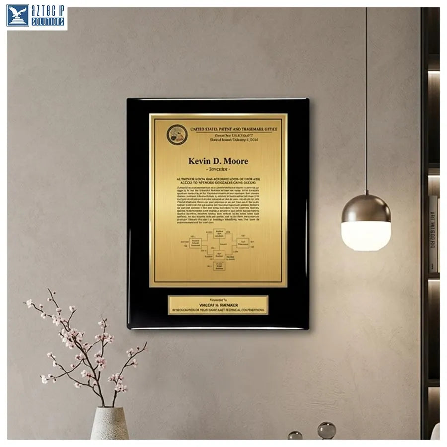 Deluxe award plaque