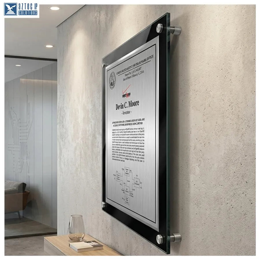 dimensional patent wall