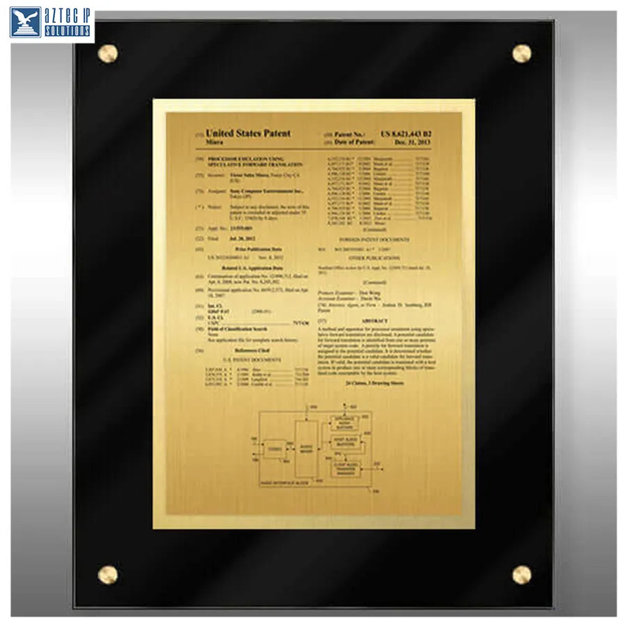 Layout 1 | Patent Front Page - Patent plaque