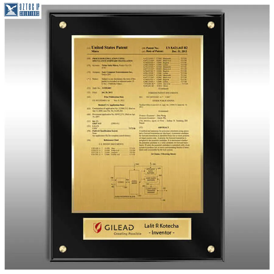 BlackLucite® award