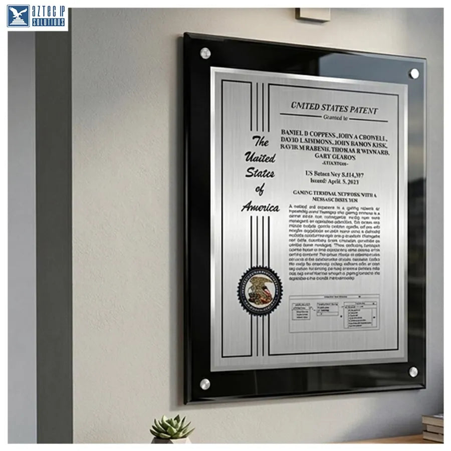Office award wall décor