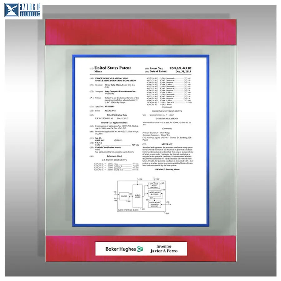 dual band plaque