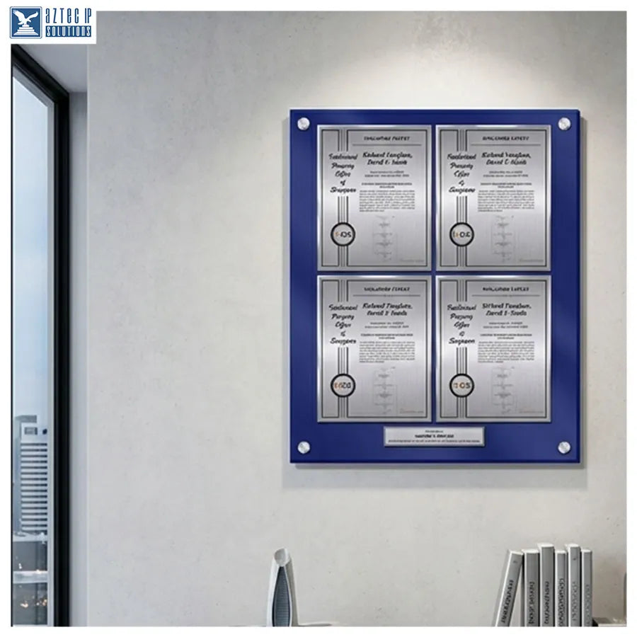 Patent wall decor