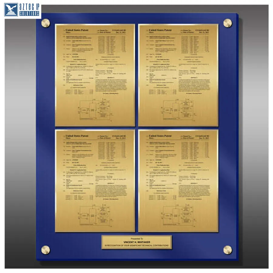 Layout 1 | Patent Front Page - Patent plaque