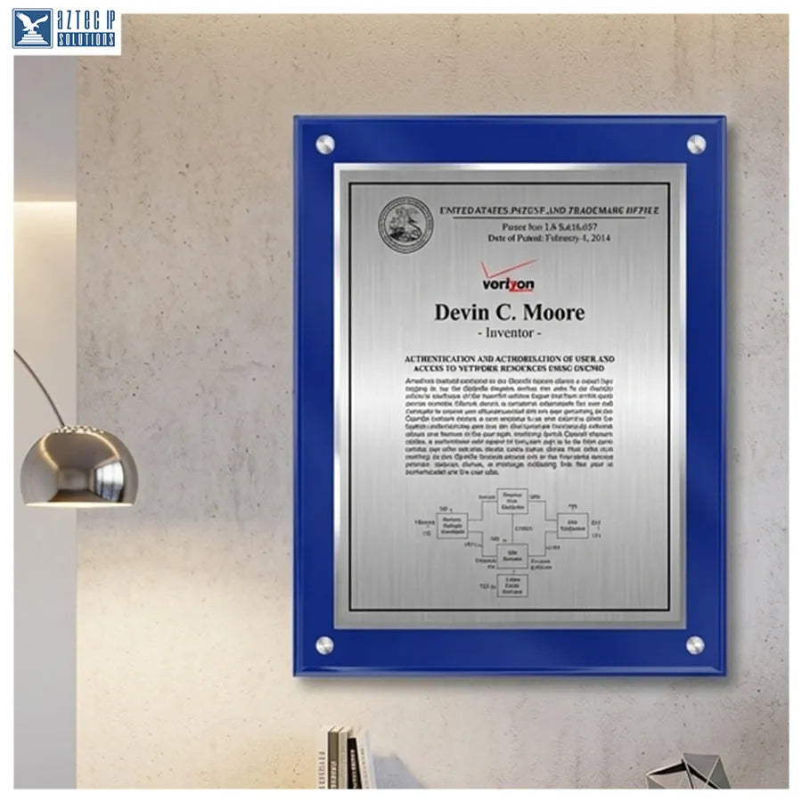 Modern Lucite® plaque