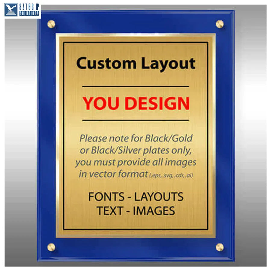Layout 4 | Custom Layout - Floating wall plaque