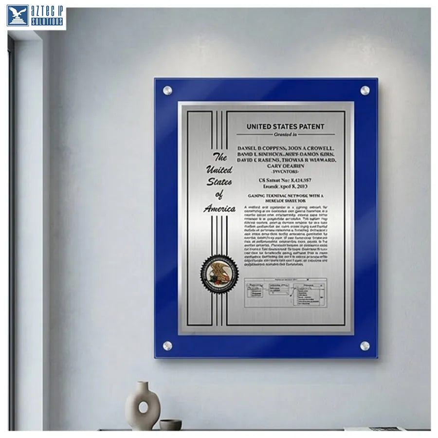 beveled Lucite® plaque