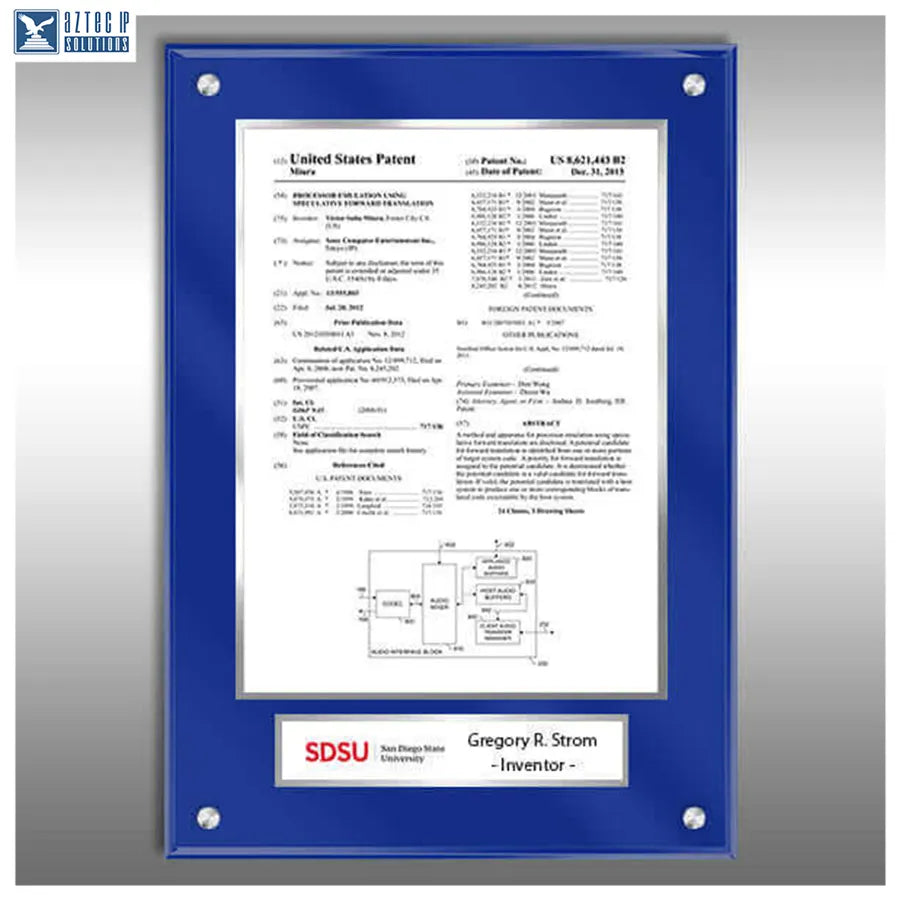 Layout 1 | Patent Front Page - Patent plaque