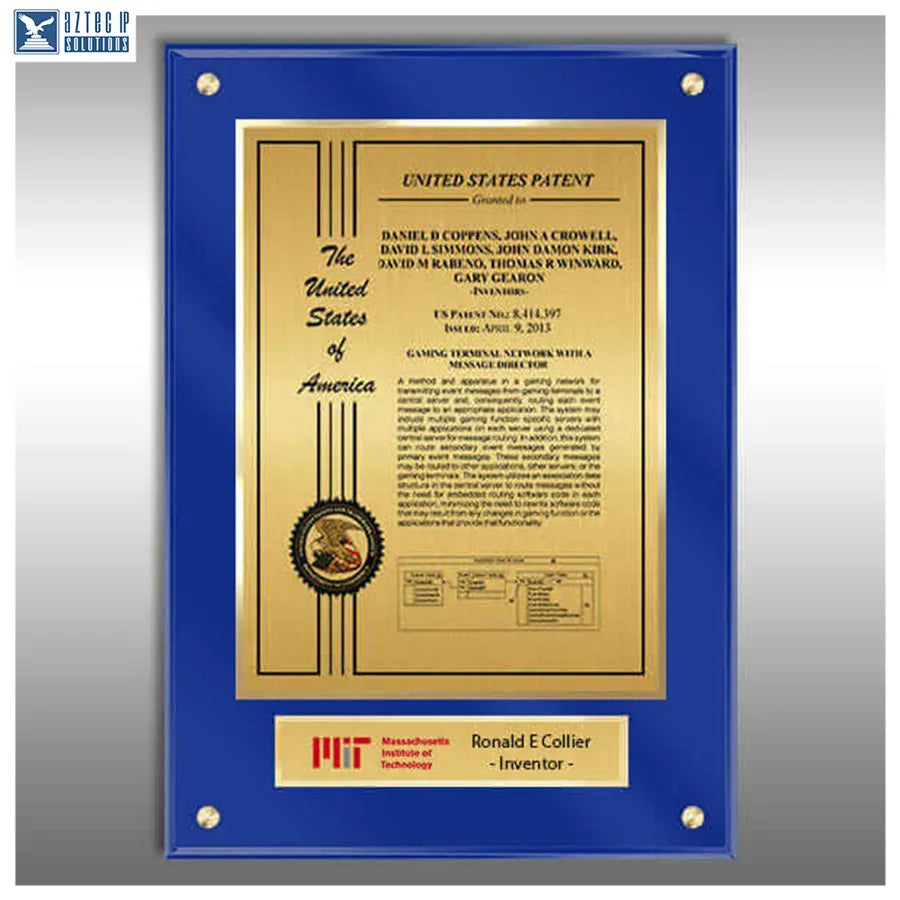 Layout 2 | Patent Certificate - TransLucite® display
