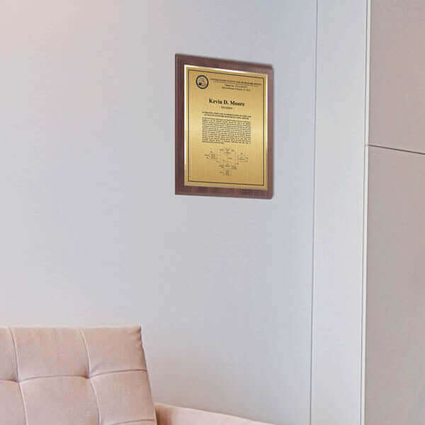 CF-EZ12 Gold Patent Wall