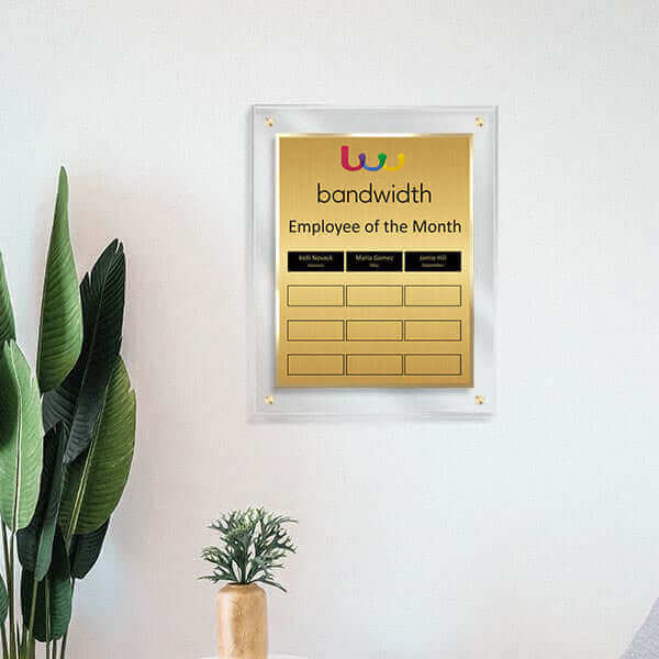 Perpetual Plaque - TransLucite® CL-PP-EZG12