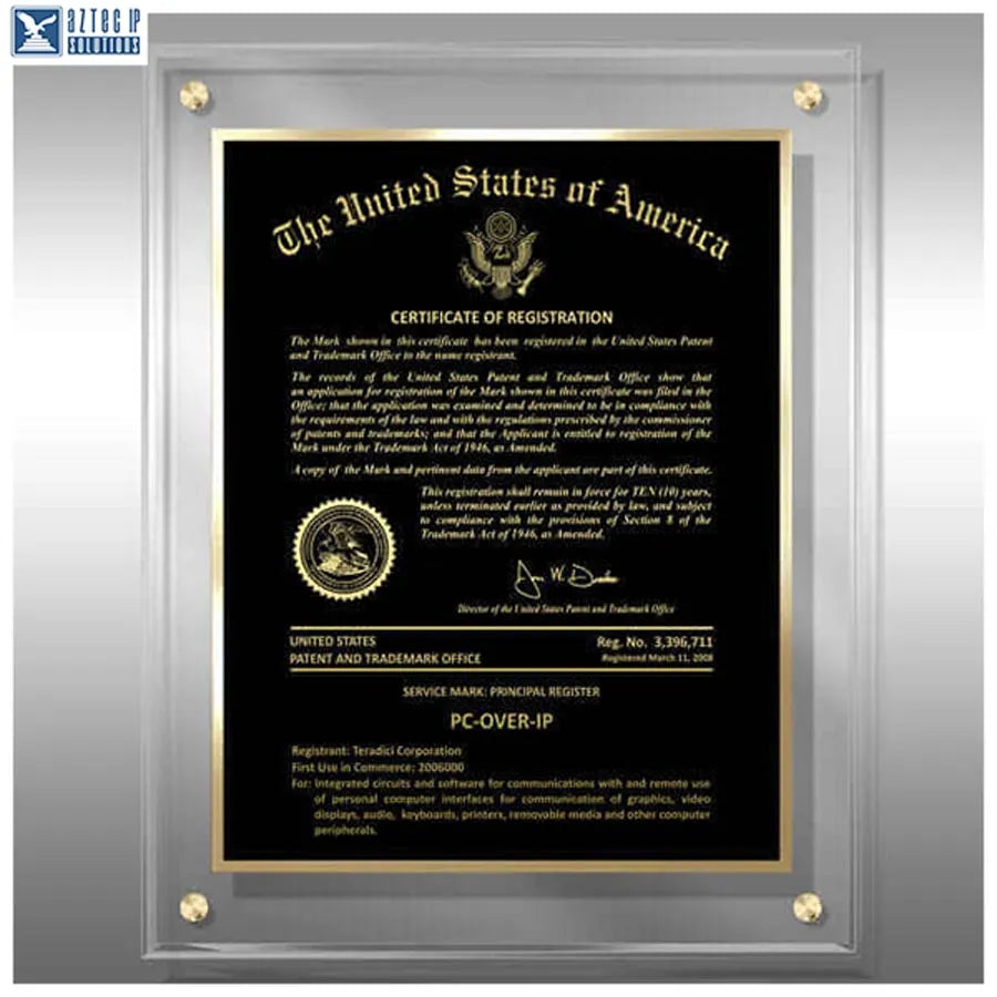 clear lucite trademark