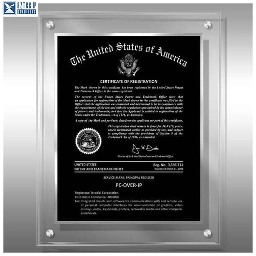 clear lucite trademark