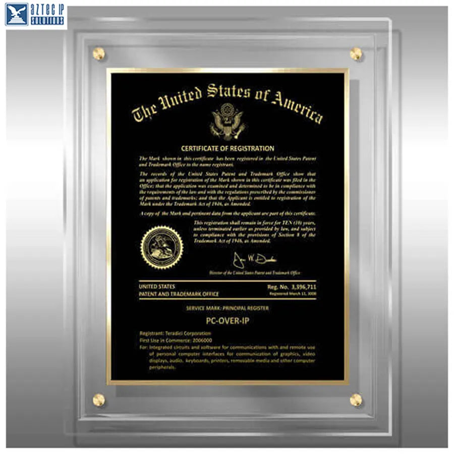 clear lucite trademark