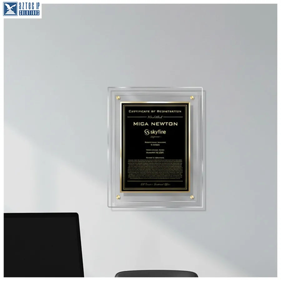 Office wall branding