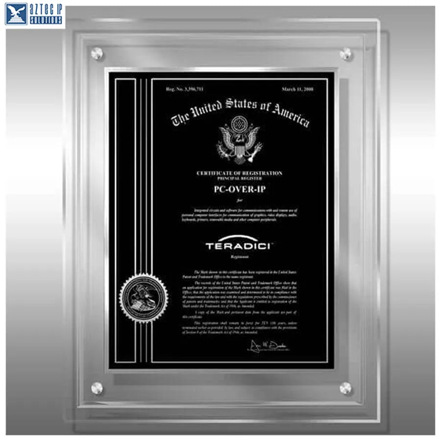 clear lucite trademark