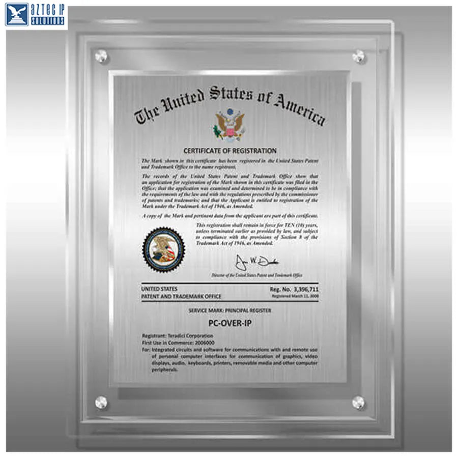 clear lucite trademark