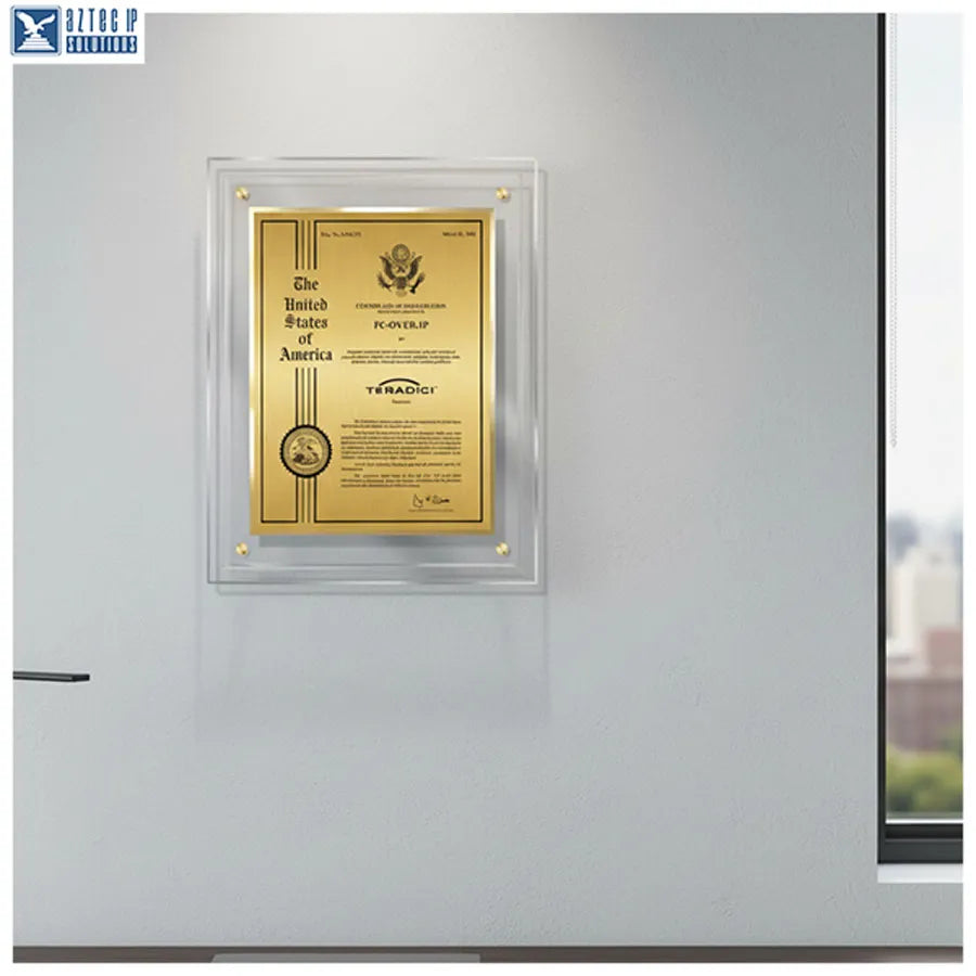 Lucite Trademark displays