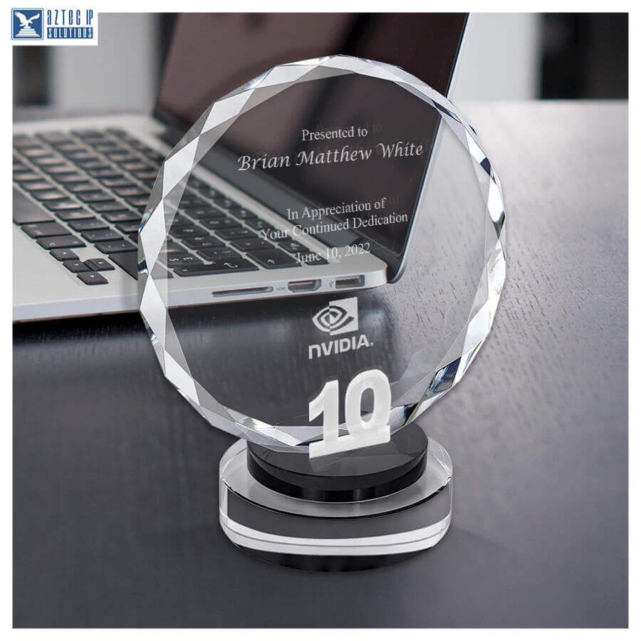 NVIDIA 10 years of Service