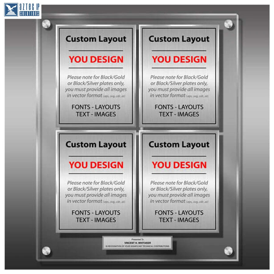 Layout 5 | Custom Layout  - customizable plaque