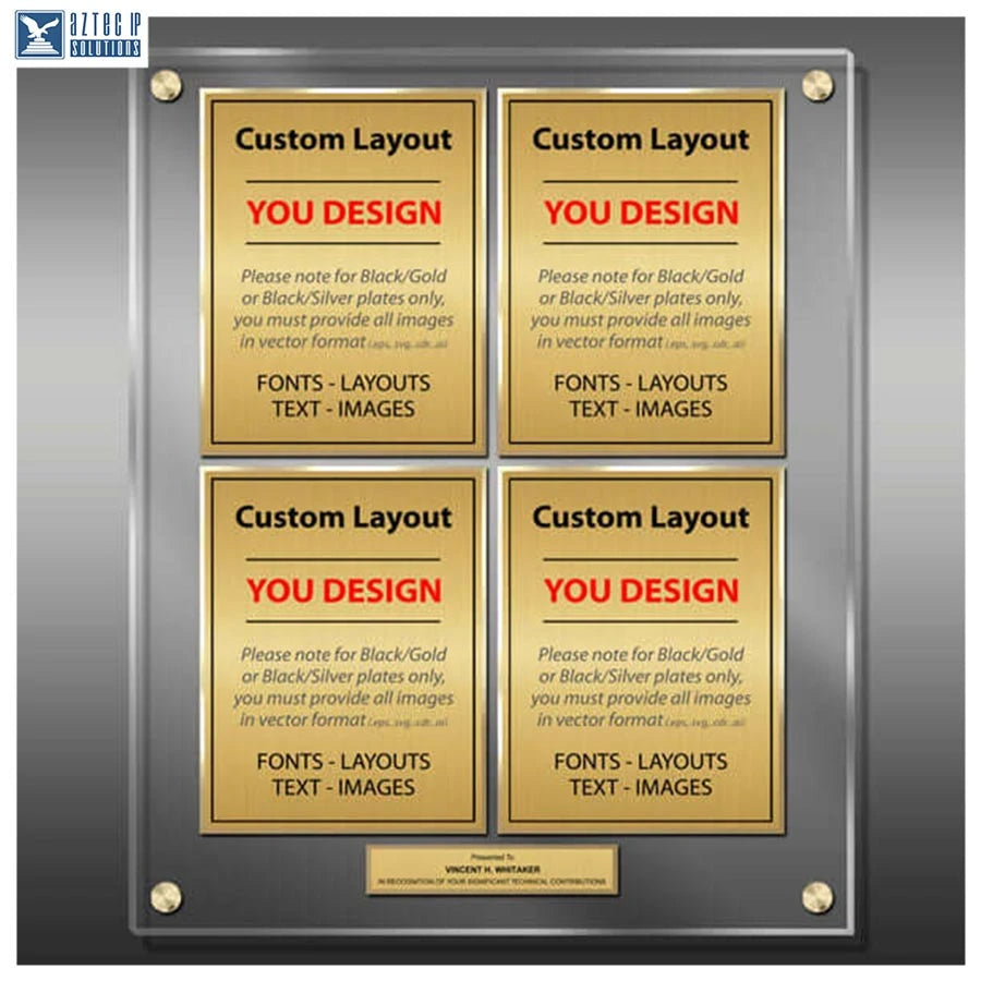 Layout 5 | Custom Layout  - customizable plaque