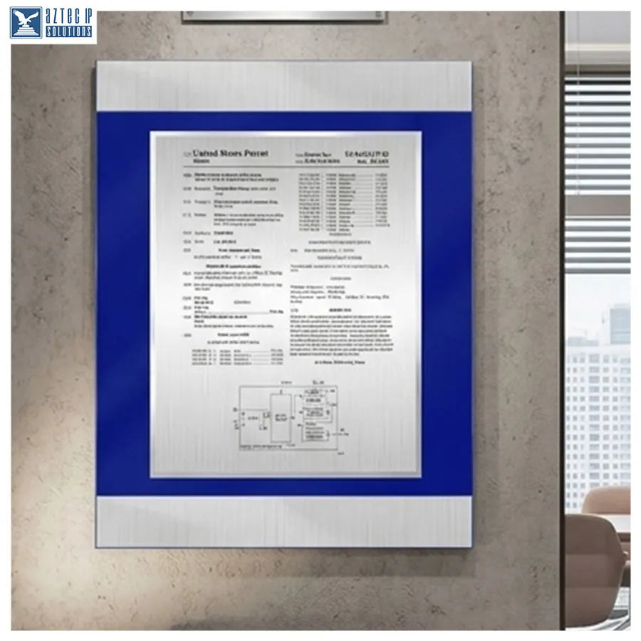 Patent plaque