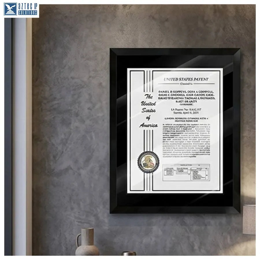 Patent certificate holder