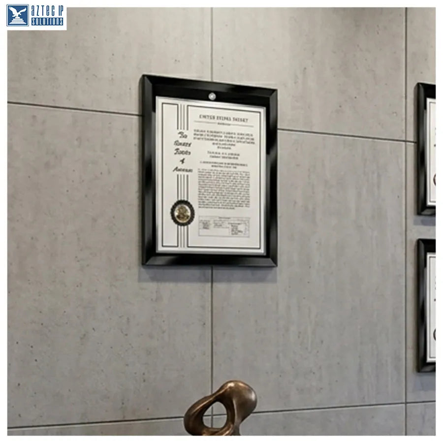 Patent plaque