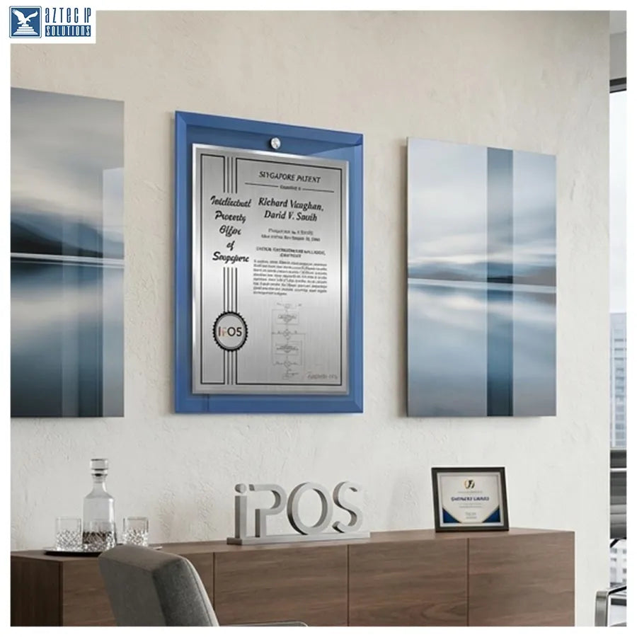 Stainless steel patent plate