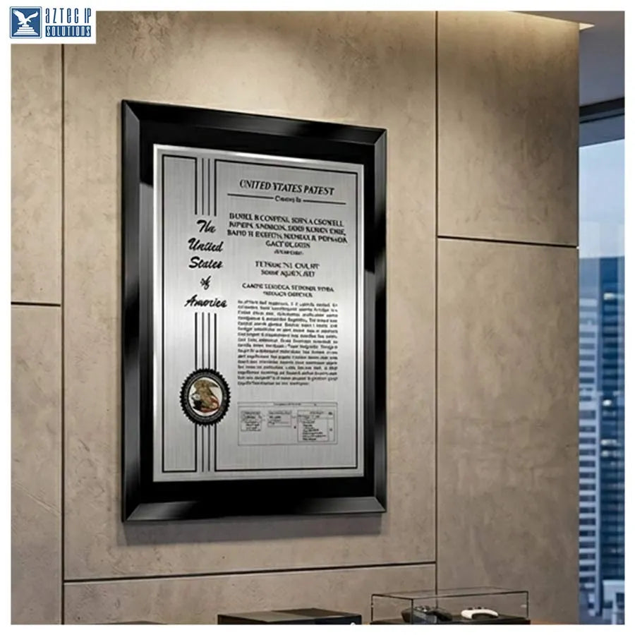 Patent award presentation
