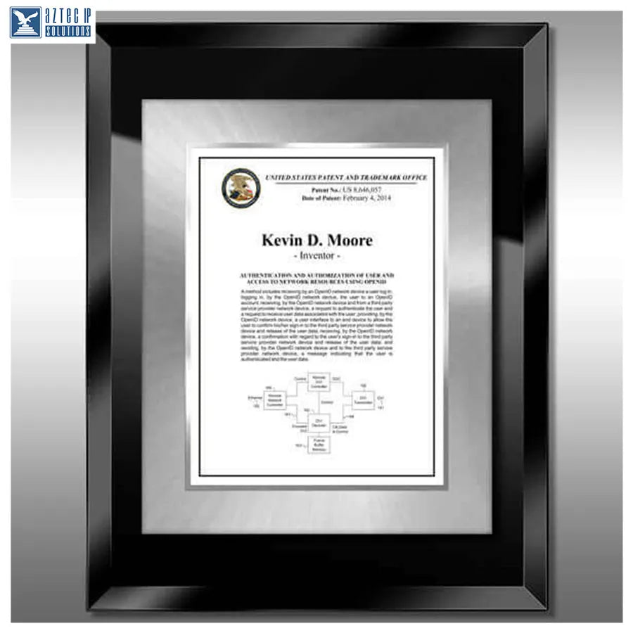 Layout 3 | Inventor Patent - Inventor recognition plaque